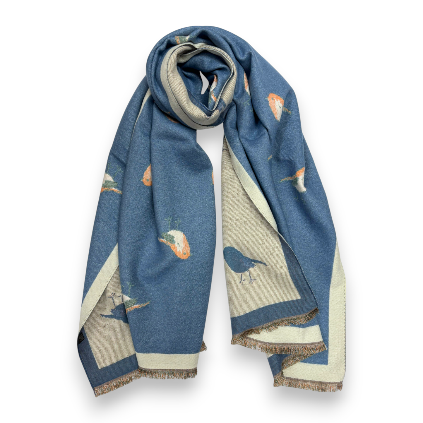 
                  
                    Robin Reversible Cashmere Blend Scarf
                  
                