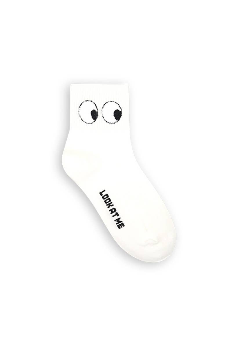
                  
                    "Look At Me" High Ankle Socks
                  
                
