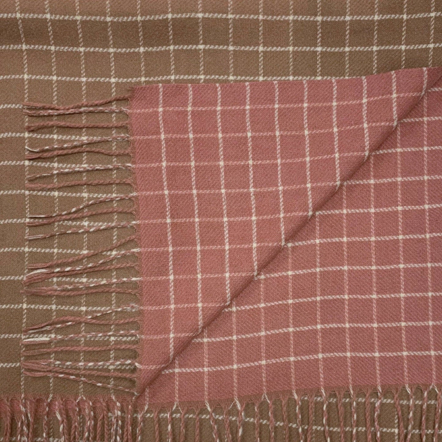 
                  
                    Colorblock Grid Cashmere Blend Scarf
                  
                