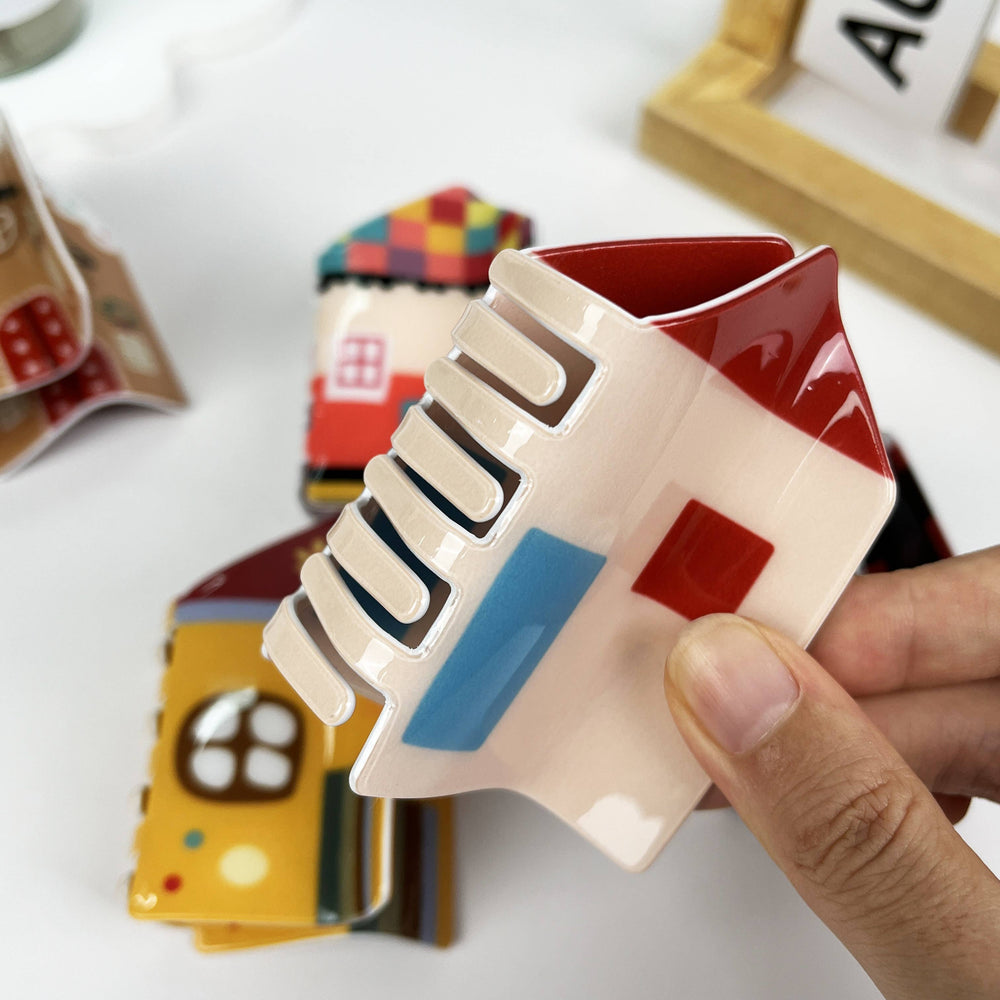 
                  
                    Gingerbread and Village House Hair Claw
                  
                