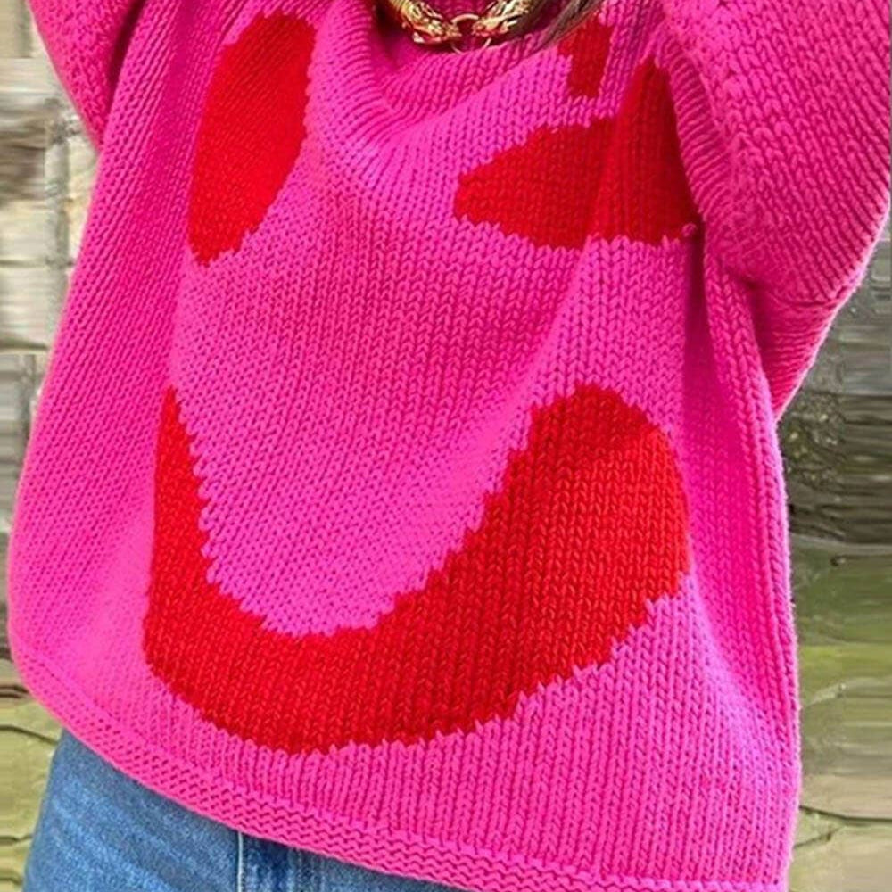 
                  
                    Give A Wink Knit Sweater
                  
                