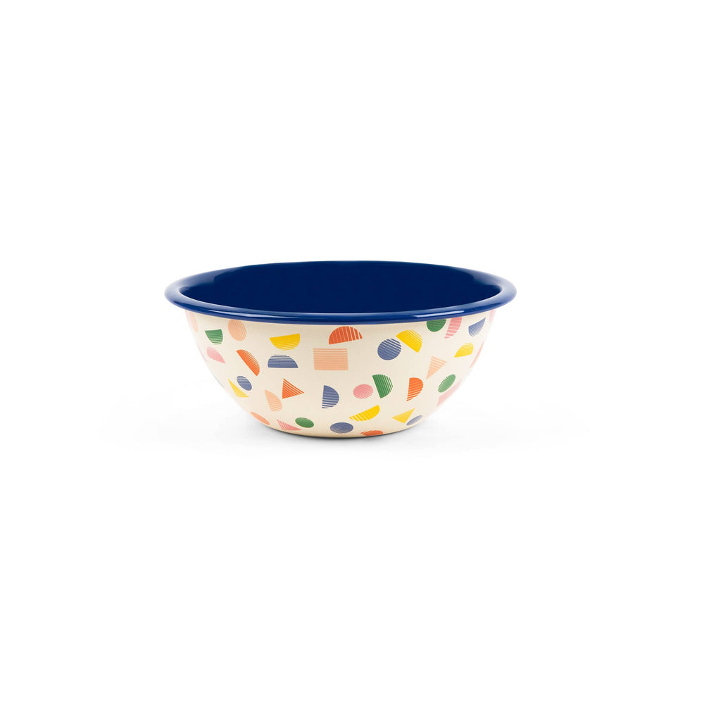 Enamelware Small Serving Bowl - Chips by Poketo