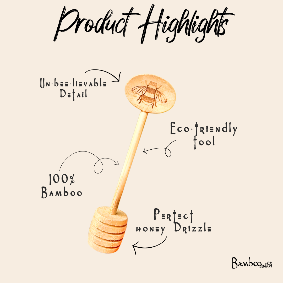 
                  
                    Bamboo Honey Dipper Spoon
                  
                
