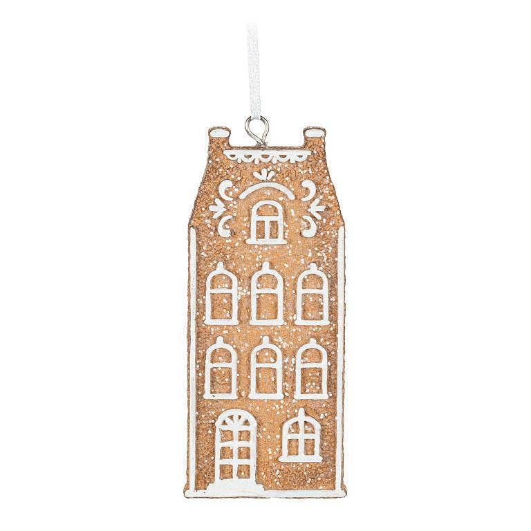 
                  
                    Gingerbread House Ornament-3 Assorted-5"H
                  
                