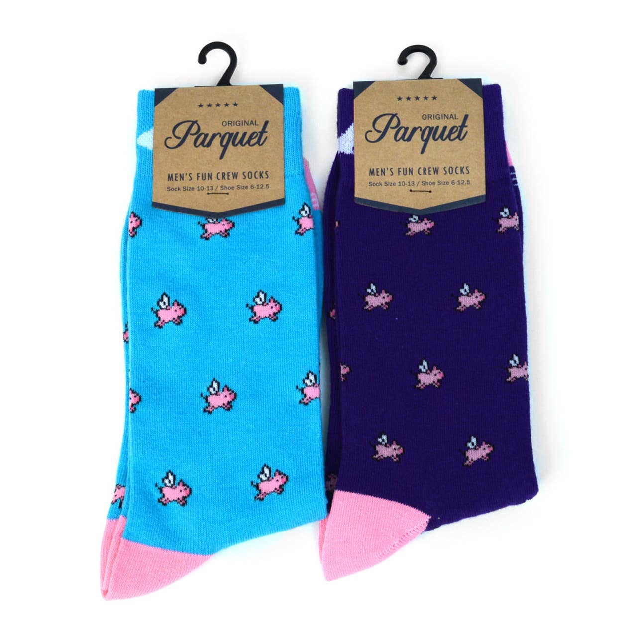 
                  
                    Men's Novelty Socks: Flying Pigs
                  
                