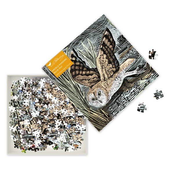 
                  
                    Angela Harding's Marsh Owl 1000 Piece Sustainable Puzzle
                  
                