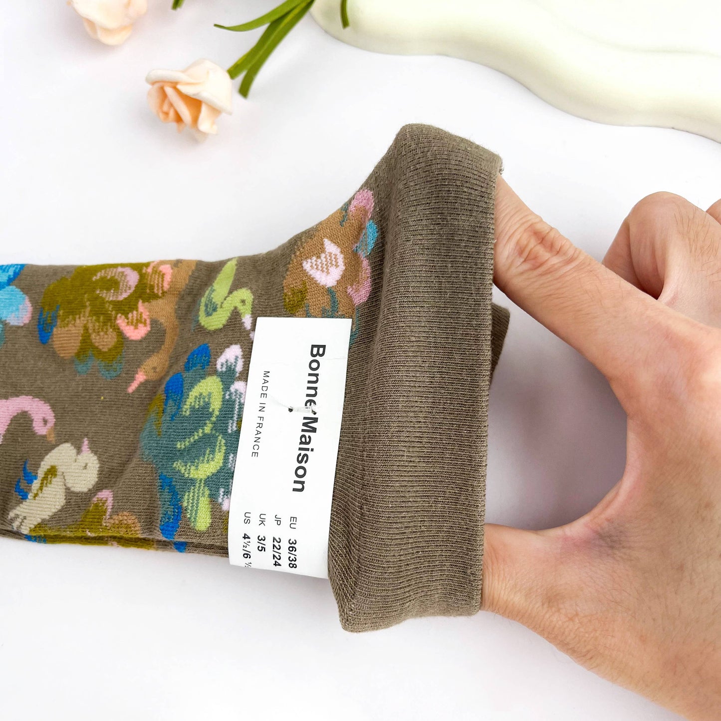 
                  
                    English Garden Critters Mid-Calf Socks
                  
                