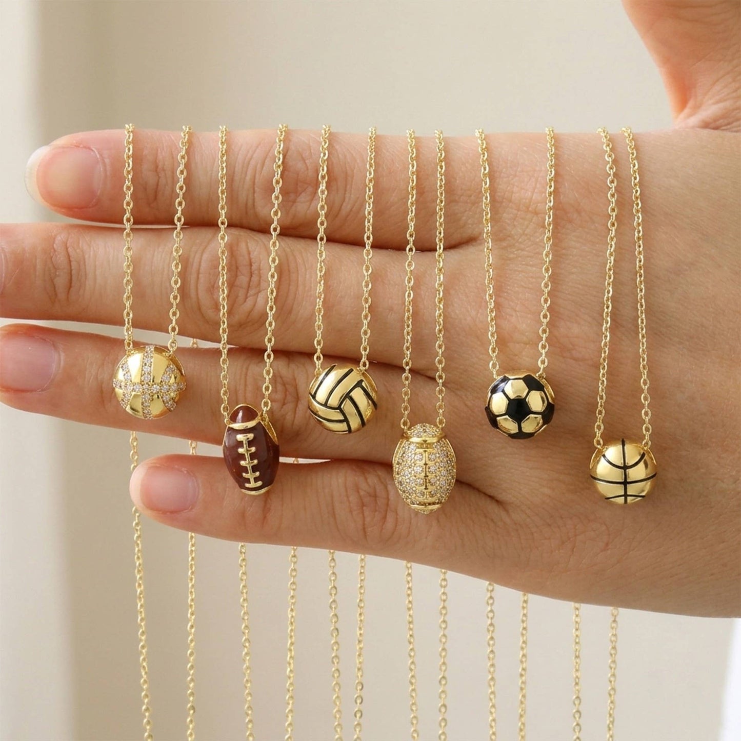 
                  
                    Game Day Charm Pendant Necklaces
                  
                