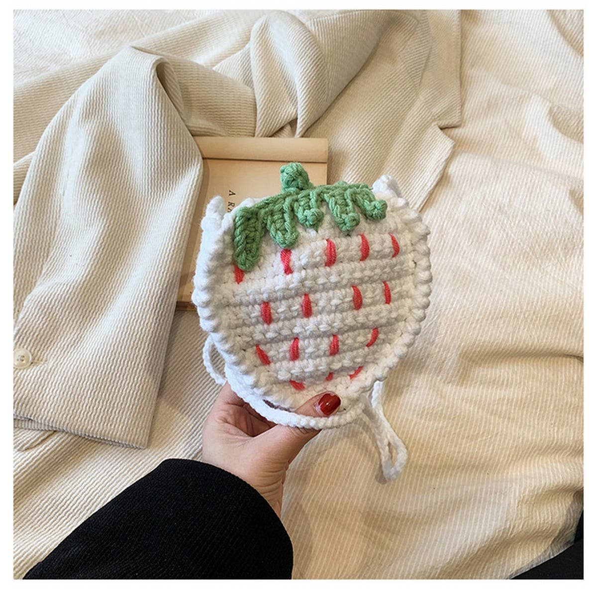 
                  
                    Crochet Strawberry Bag
                  
                