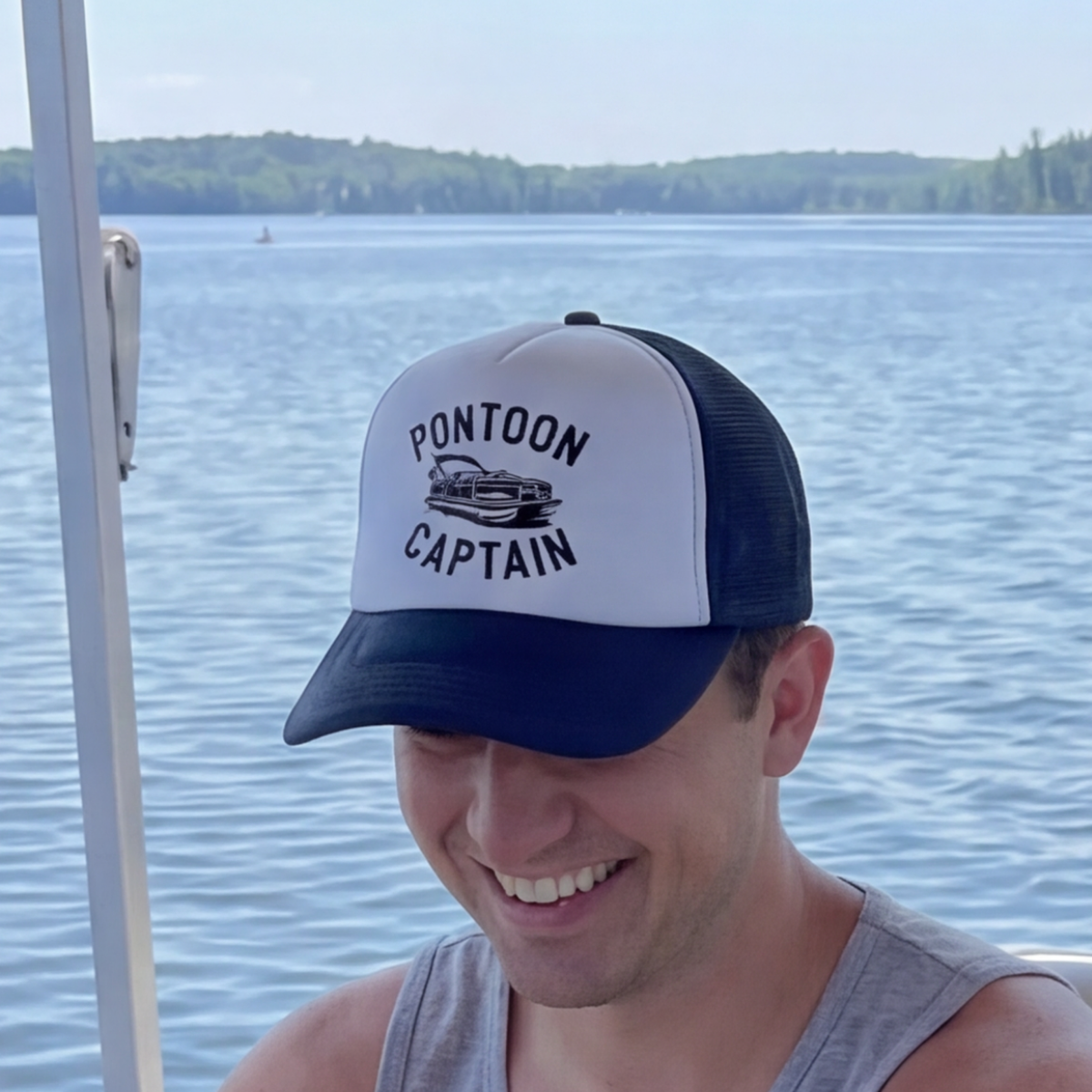 
                  
                    Pontoon Caption Trucker Hat
                  
                