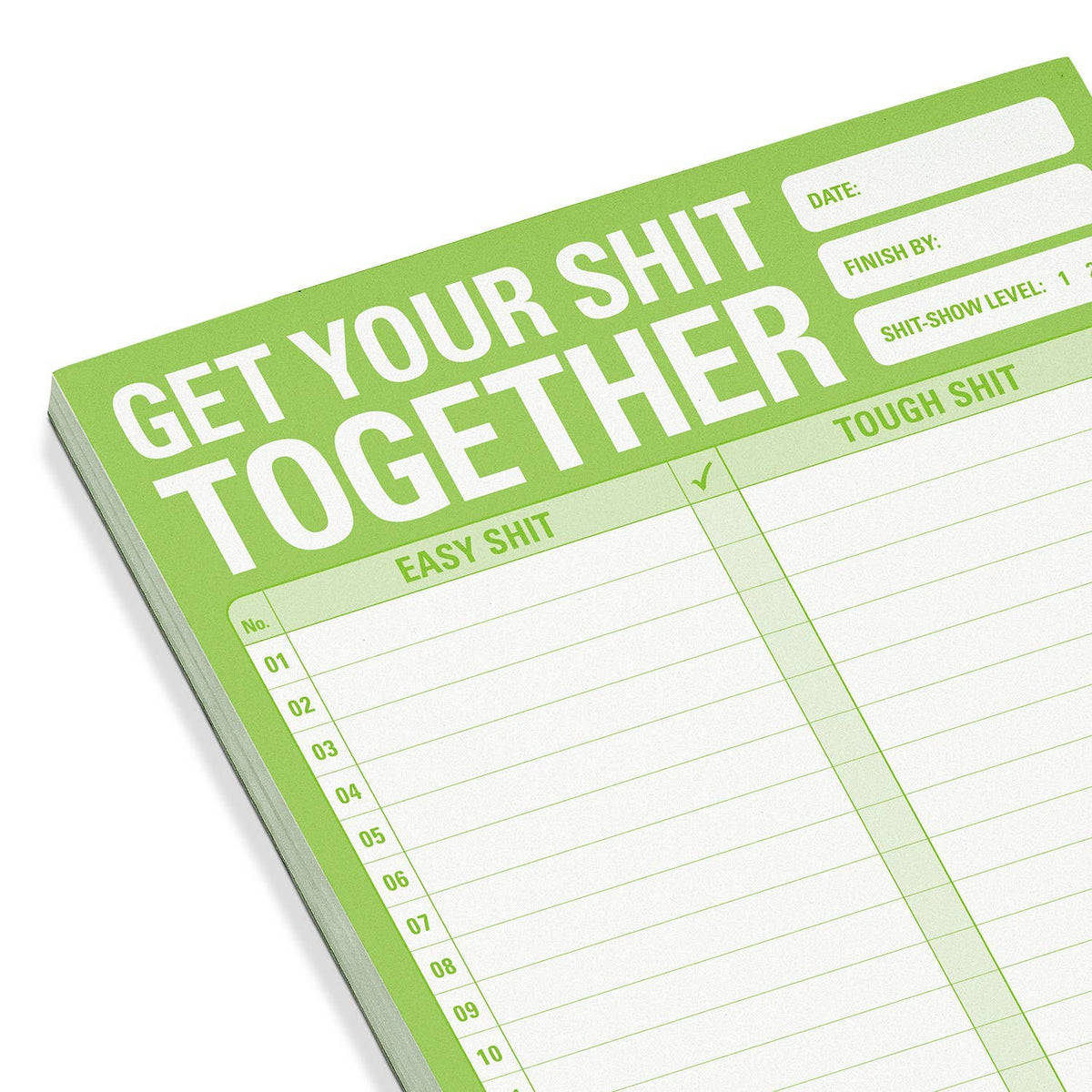 
                  
                    "Get Your Shit Together" Notepad
                  
                