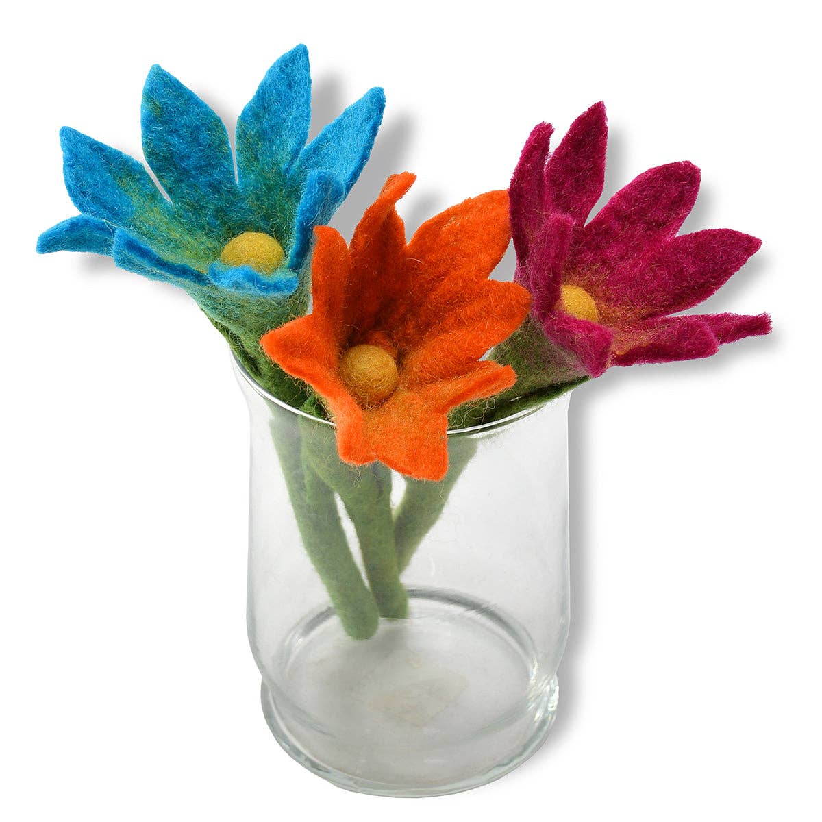 
                  
                    Chunky Colorful Felt Flowers
                  
                