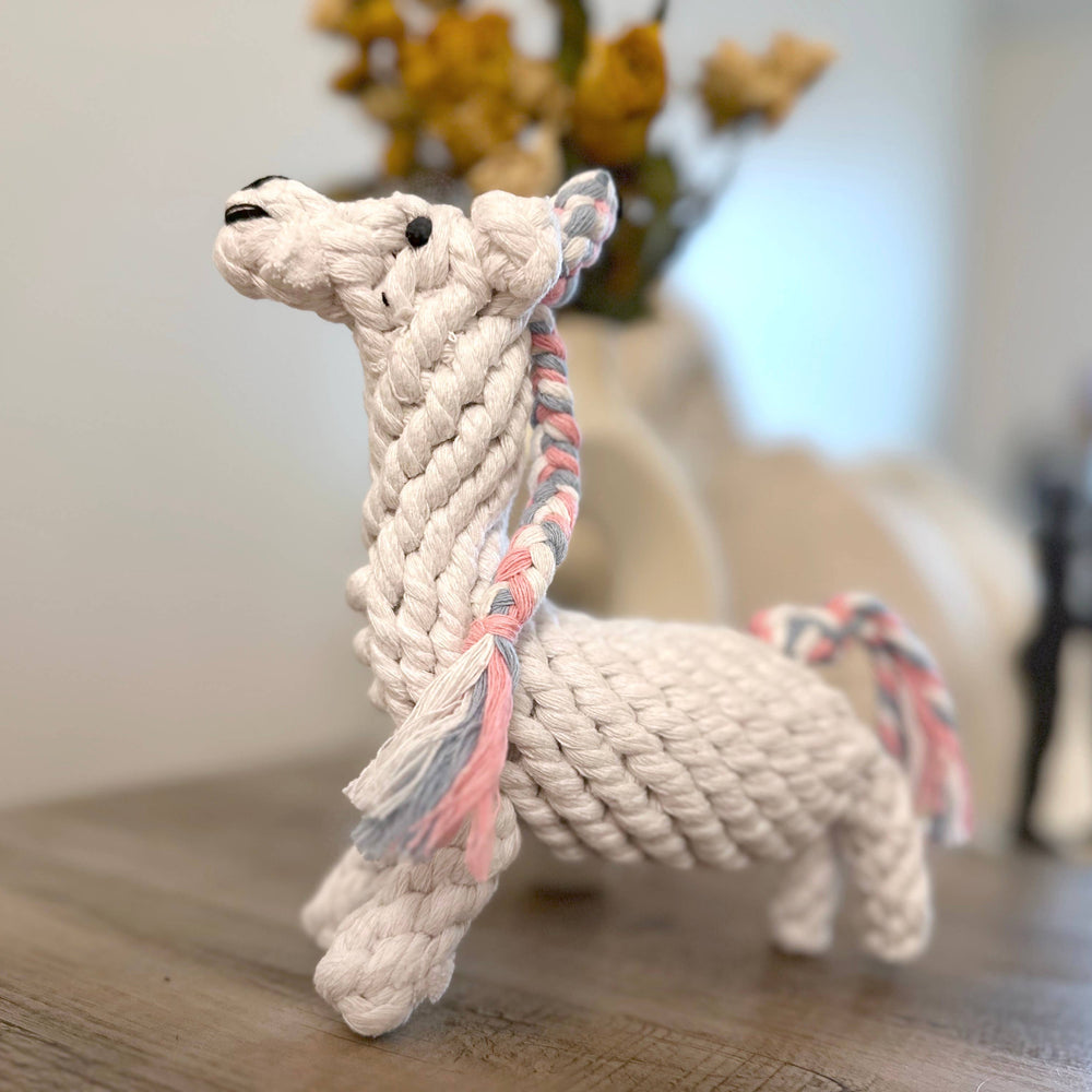 
                  
                    Unicorn Dog Rope Toy
                  
                