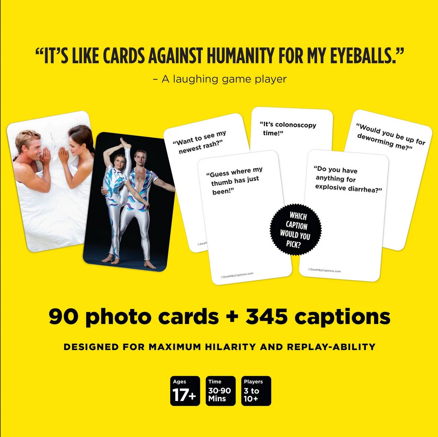 
                  
                    Death by Captions: An Inappropriate Party Game
                  
                