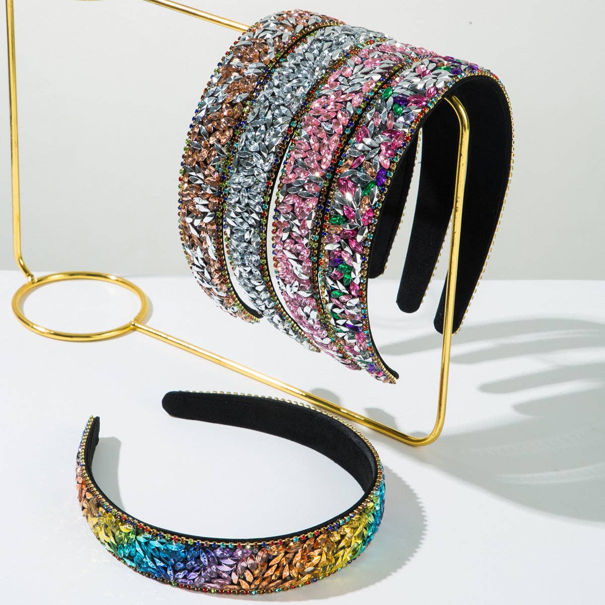 
                  
                    Baroque + Bejeweled Headband
                  
                