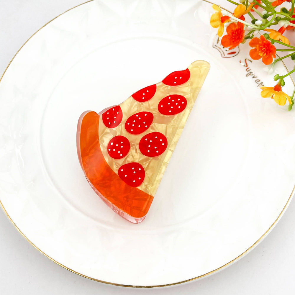 Pizza Slice Hair Claw