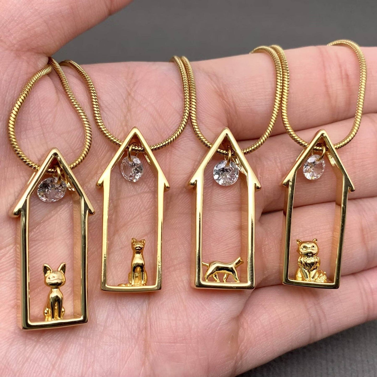 
                  
                    House Cat Necklace
                  
                