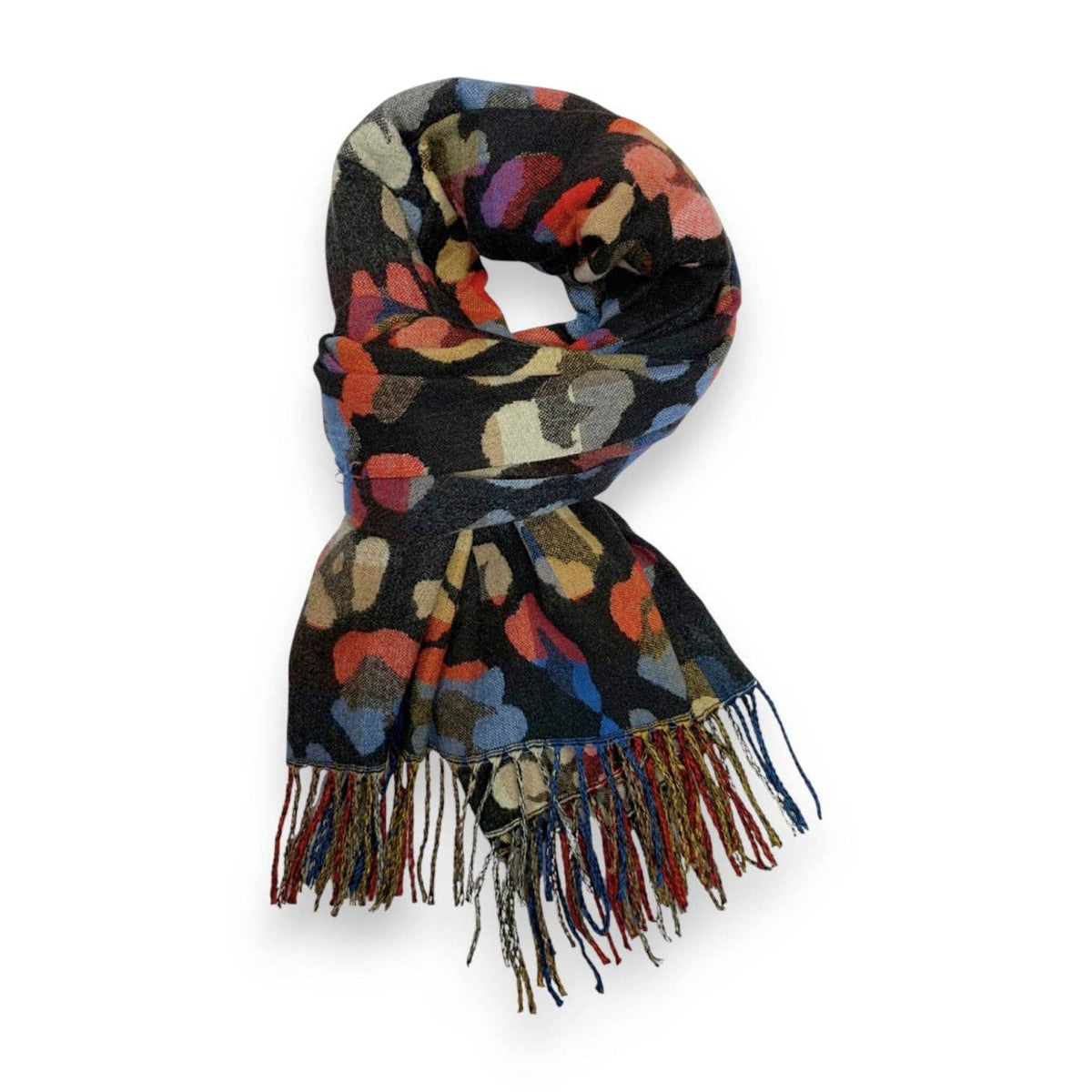 
                  
                    Colour Play Leopard Cashmere Blend Winter Scarf
                  
                