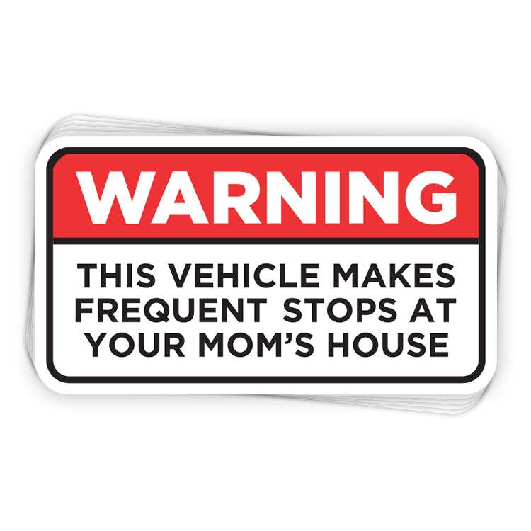 
                  
                    Frequent Stops At Your Mom’s House Bumper Sticker
                  
                
