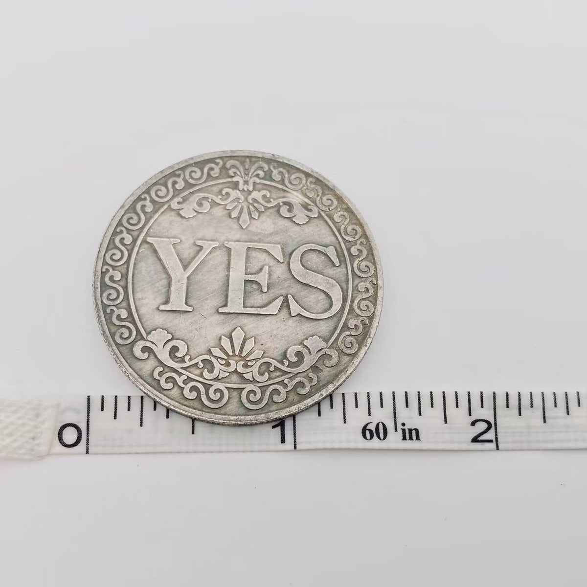 
                  
                    YES or NO Sided Plated Flip Coins
                  
                