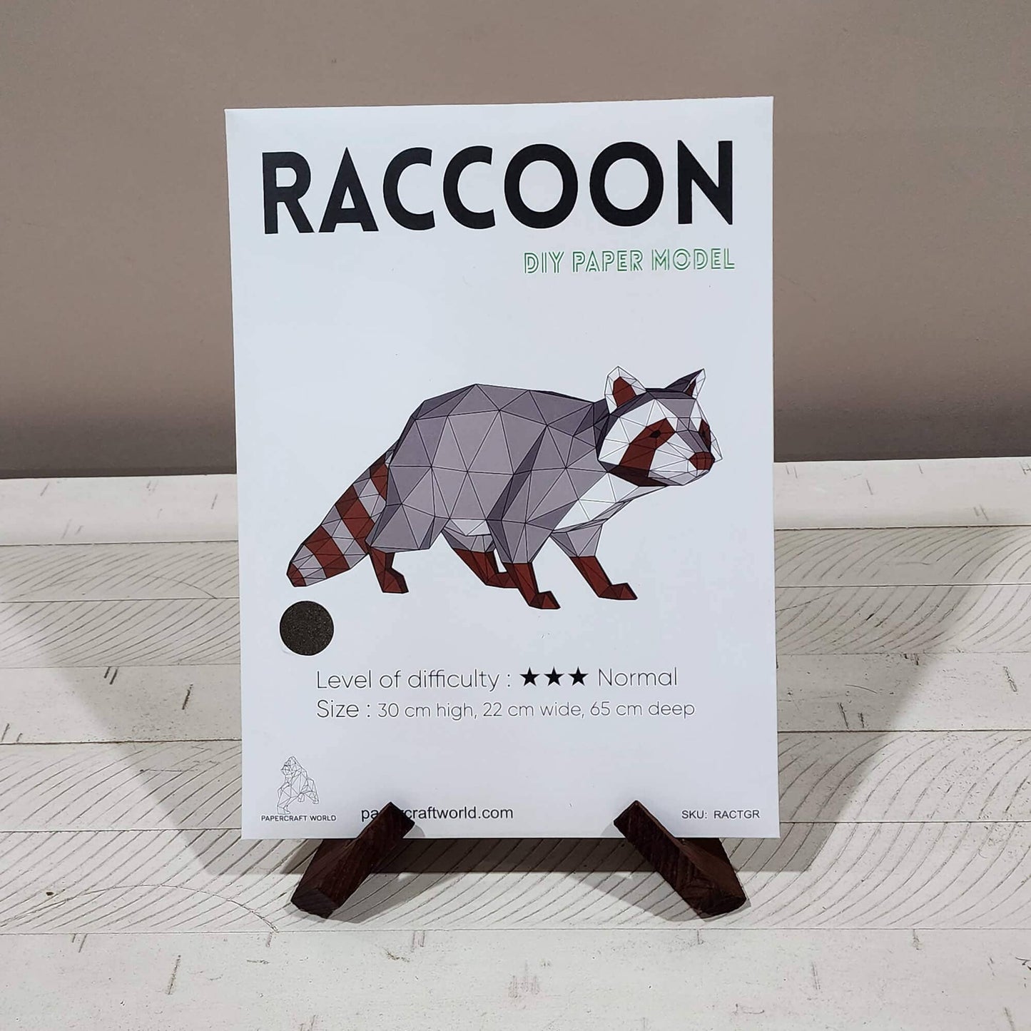 
                  
                    Raccoon 3D Kirigami Model
                  
                