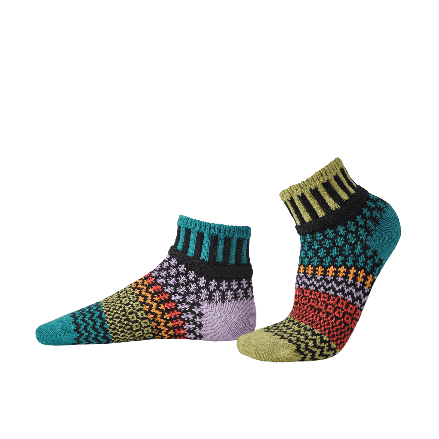 
                  
                    Artichoke Mismatched Quarter Socks 
                  
                