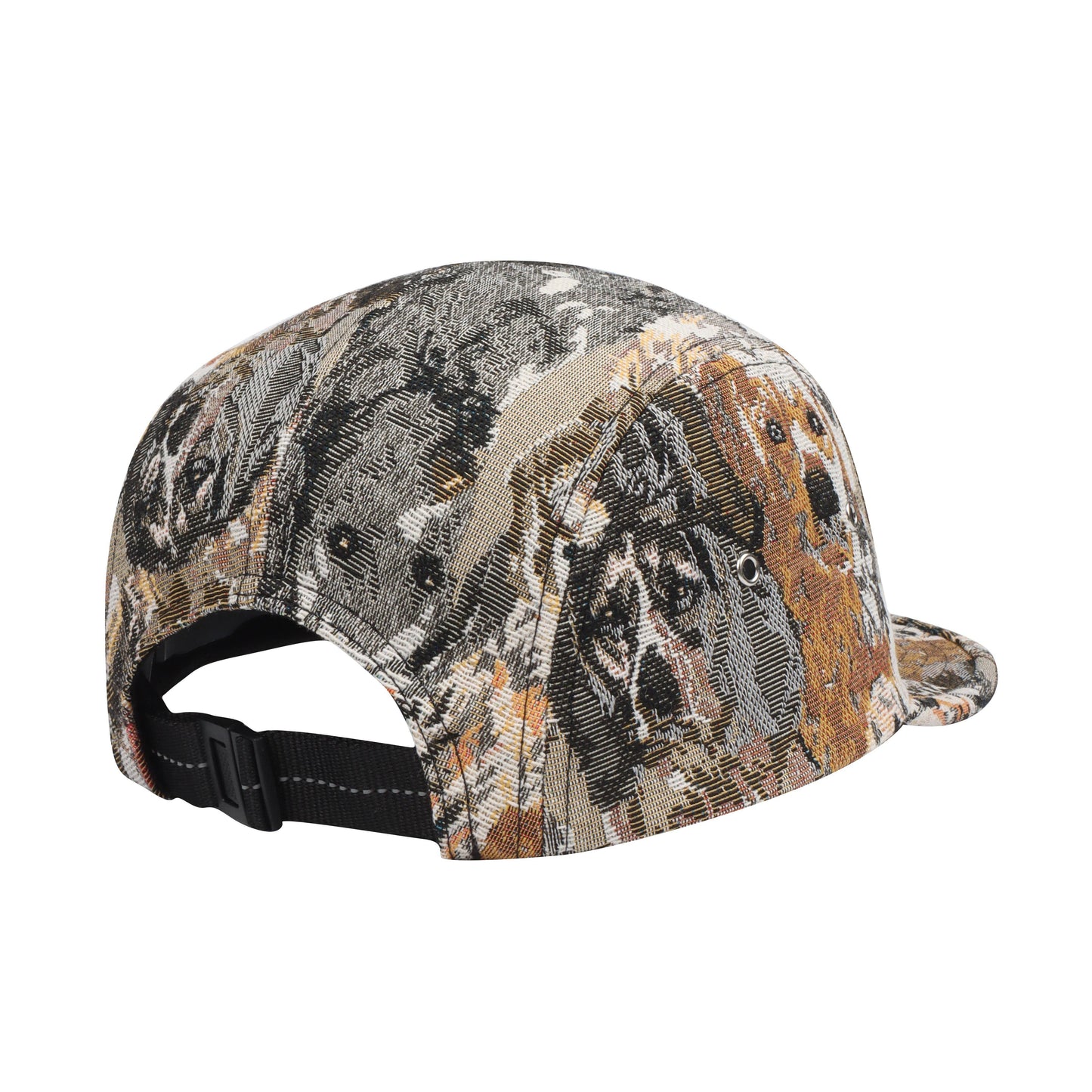 
                  
                    Jacquard 5 Panel Hat "90s Dog Tapestry"
                  
                