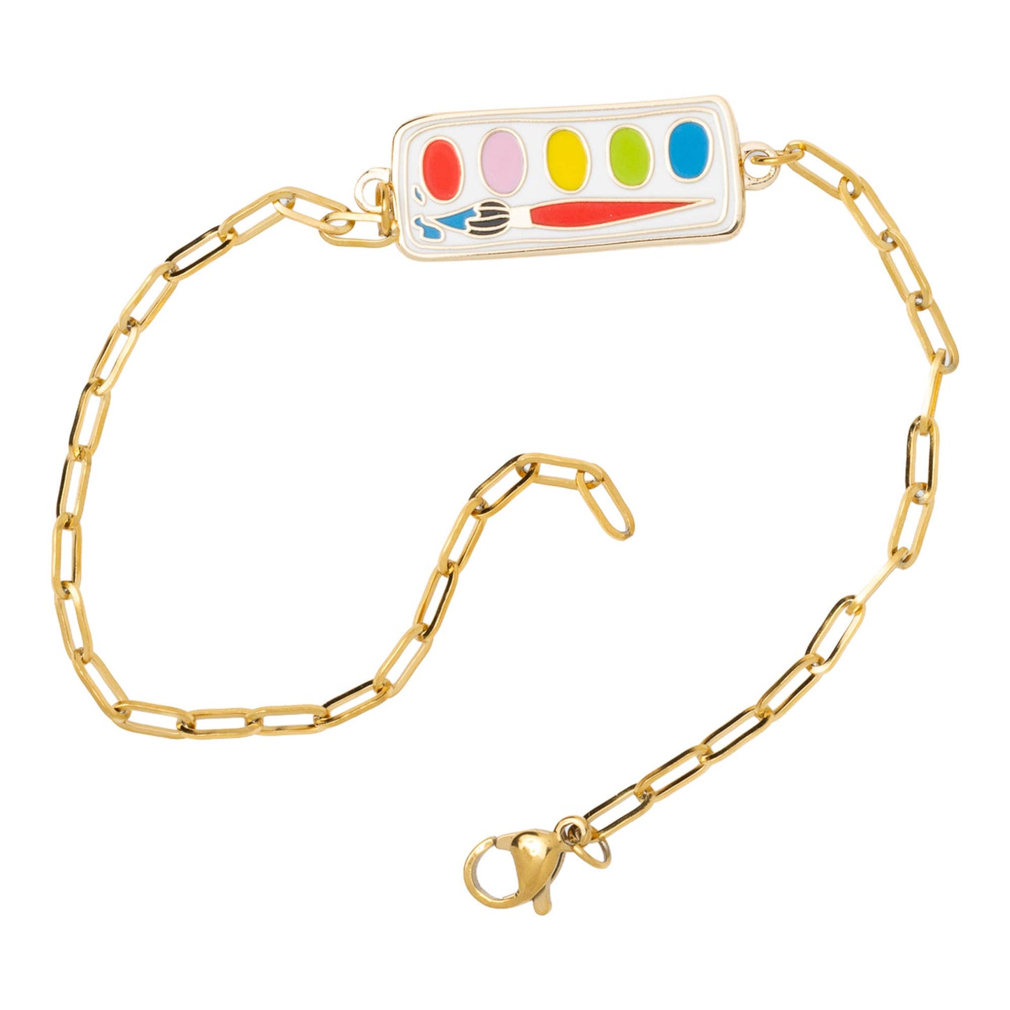 
                  
                    Paint Set Charm Bracelet by Yellow Owl
                  
                