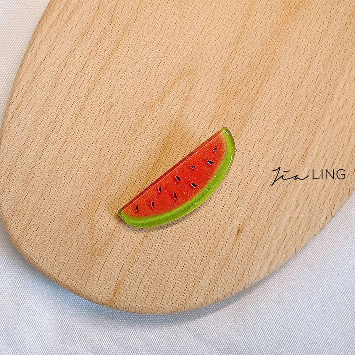 
                  
                    Acrylic Fruit + Veggie Duckbill Hair Clips
                  
                