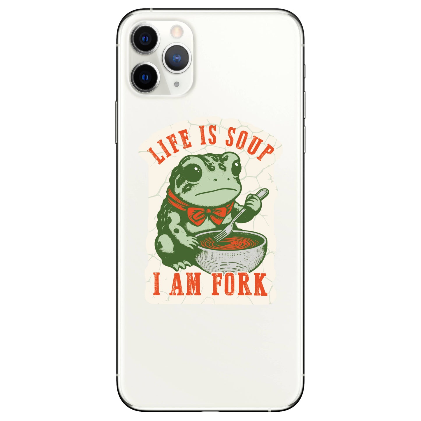 
                  
                    Frog Soup Vinyl Sticker
                  
                
