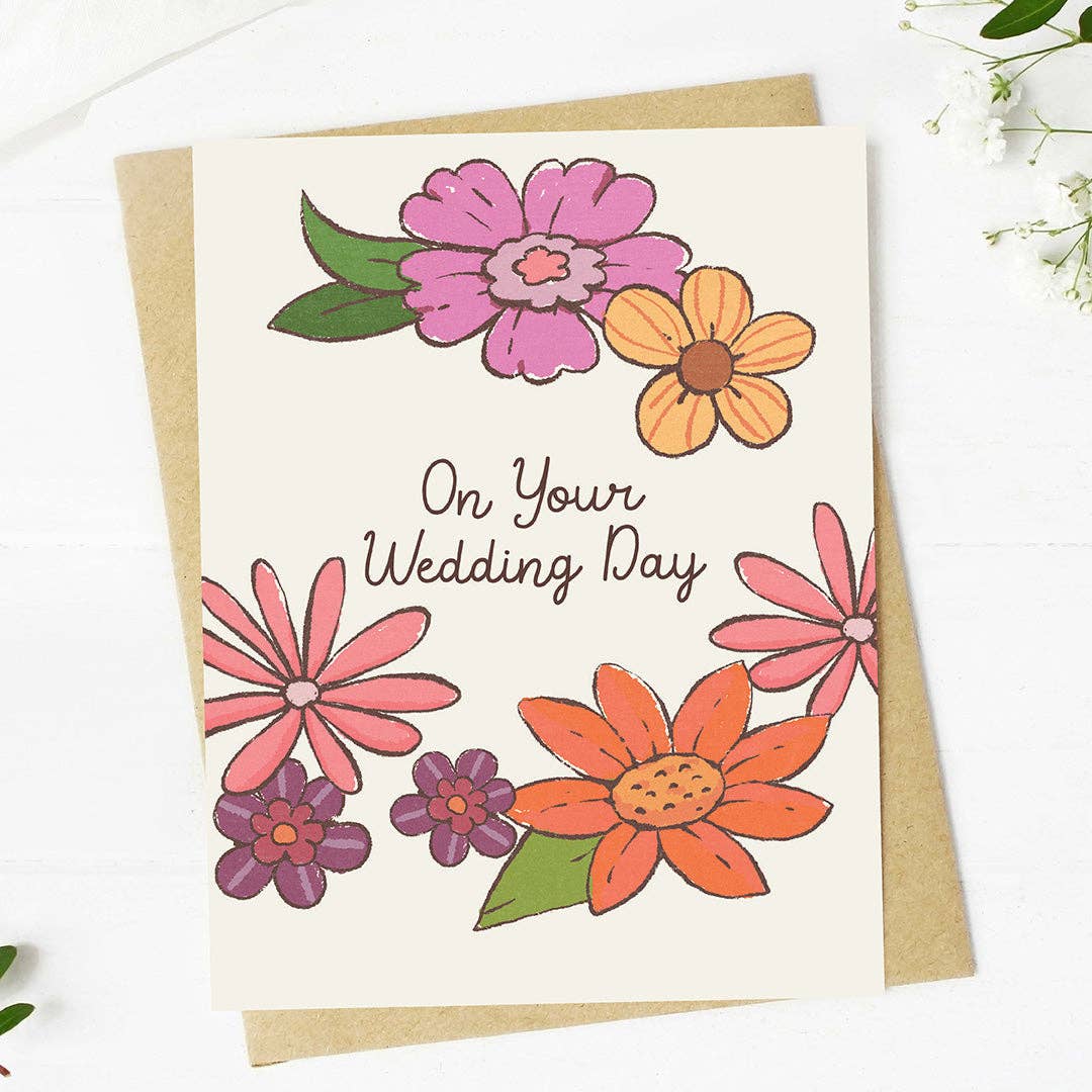 
                  
                    On Your Wedding Day Floral Wedding Card
                  
                