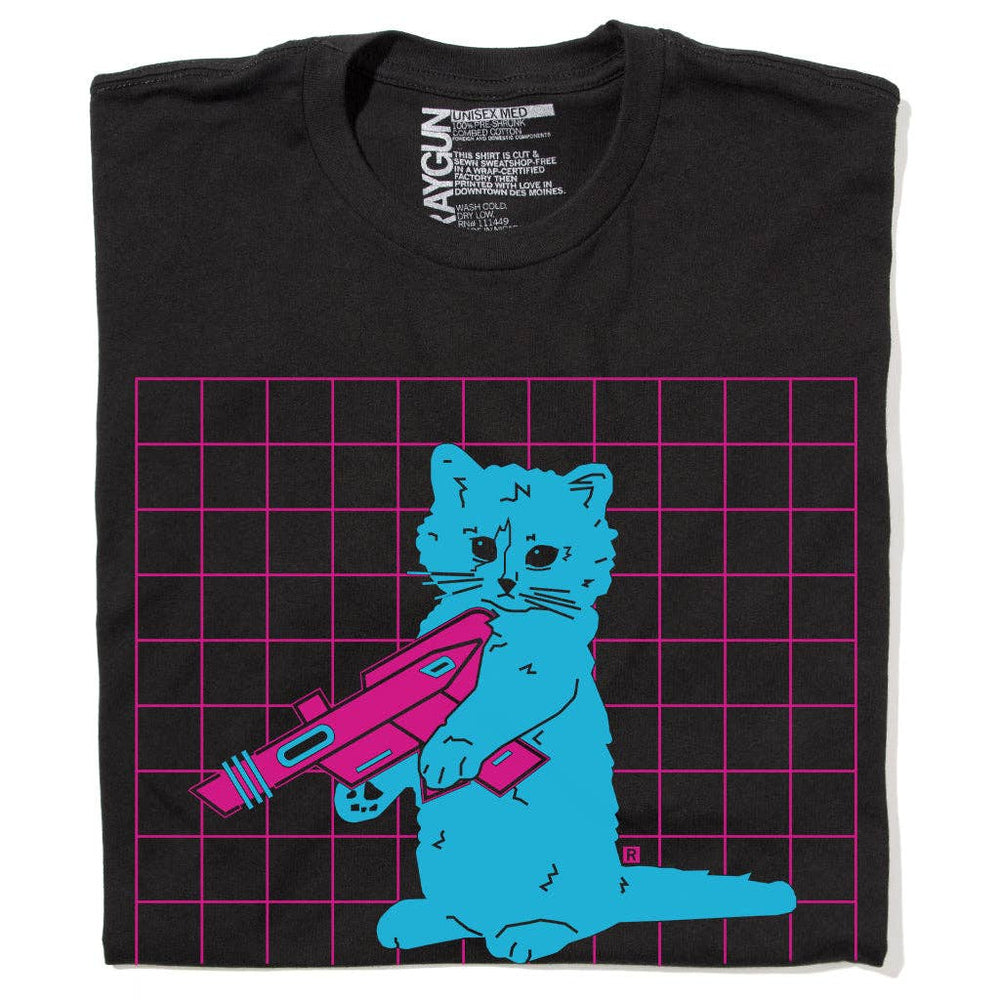 Pew Pew Pew Vaporwave Black