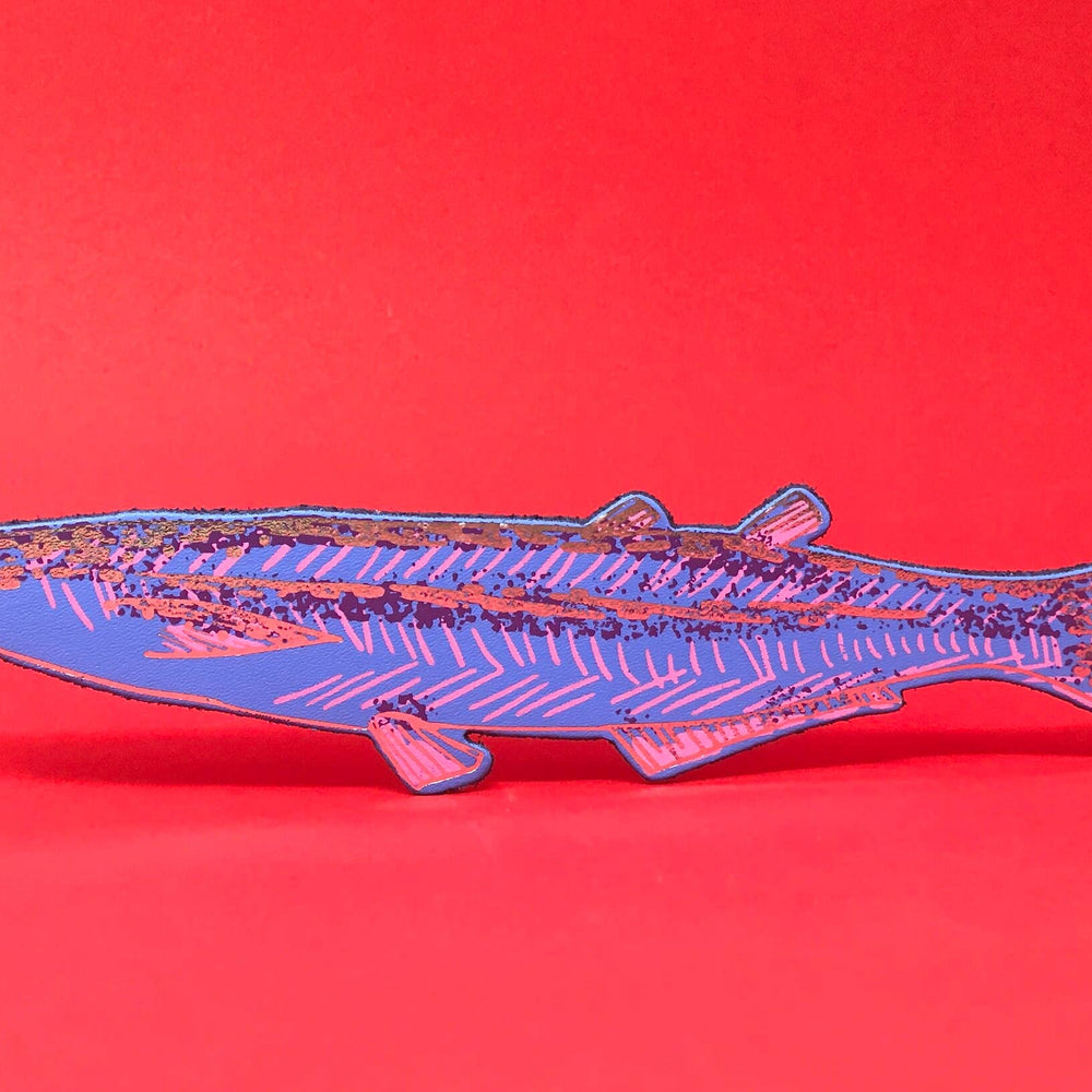 
                  
                    Fish "Any Fin is Possible" Leather Bookmark
                  
                