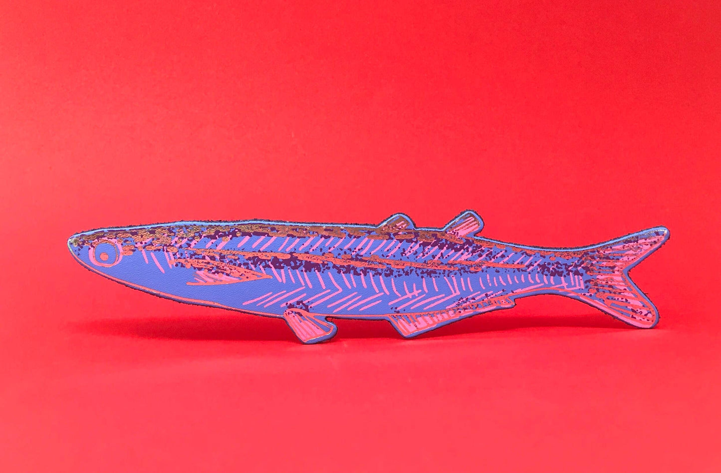 
                  
                    Fish "Any Fin is Possible" Leather Bookmark
                  
                