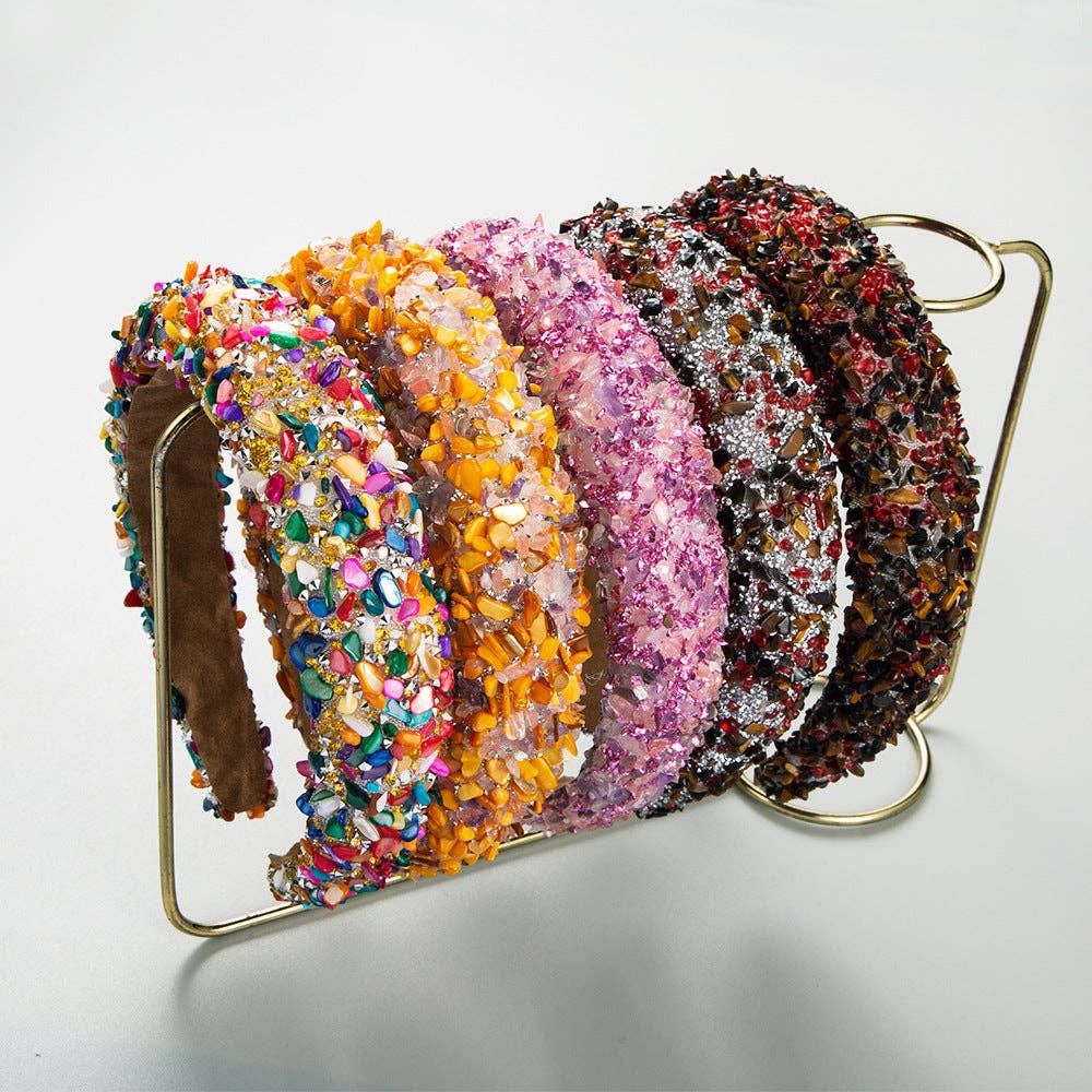 
                  
                    Gemstone Clusters Headband
                  
                
