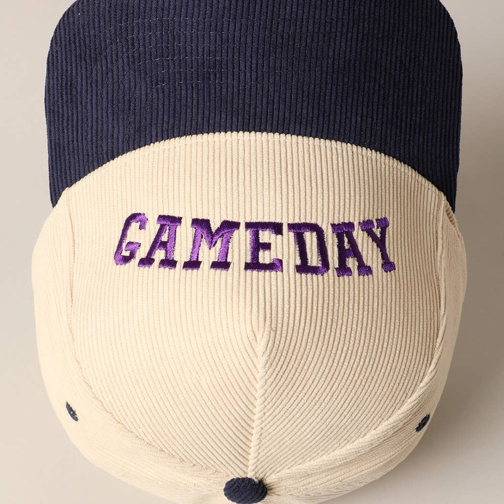 
                  
                    Upside Down "Game Day" Corduroy Cap
                  
                