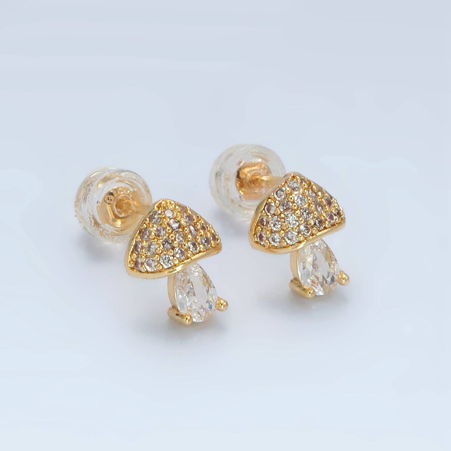 
                  
                    Micro Paved CZ Mushroom Studs
                  
                
