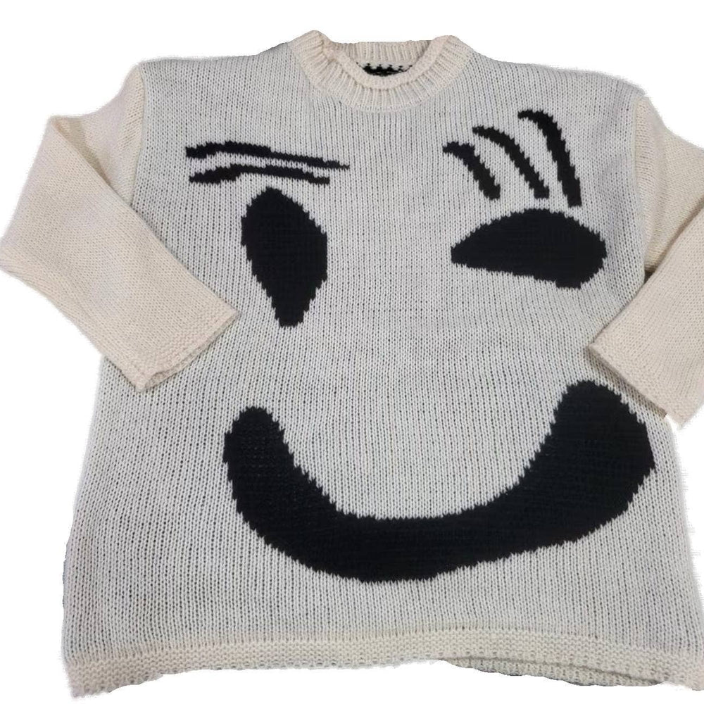 
                  
                    Give A Wink Knit Sweater
                  
                