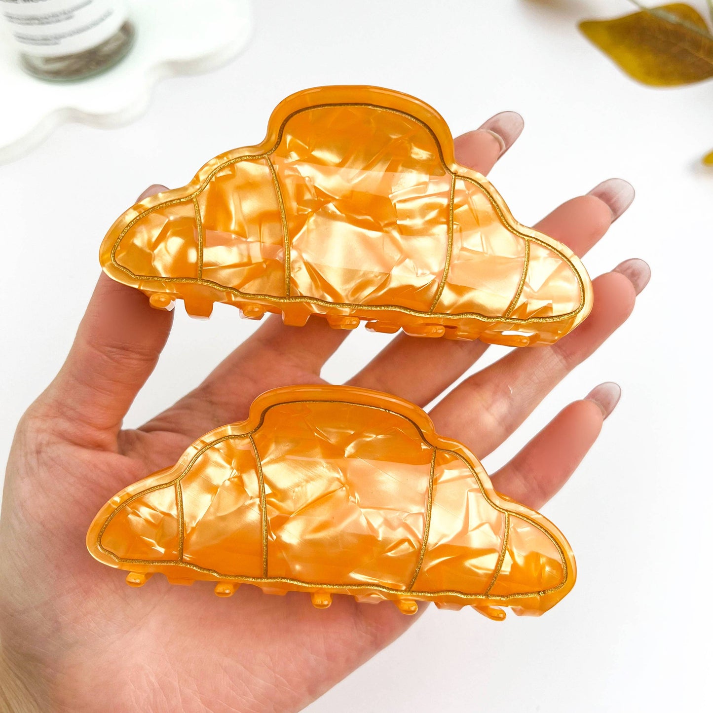 
                  
                    Croissant Acrylic Hair Claw
                  
                