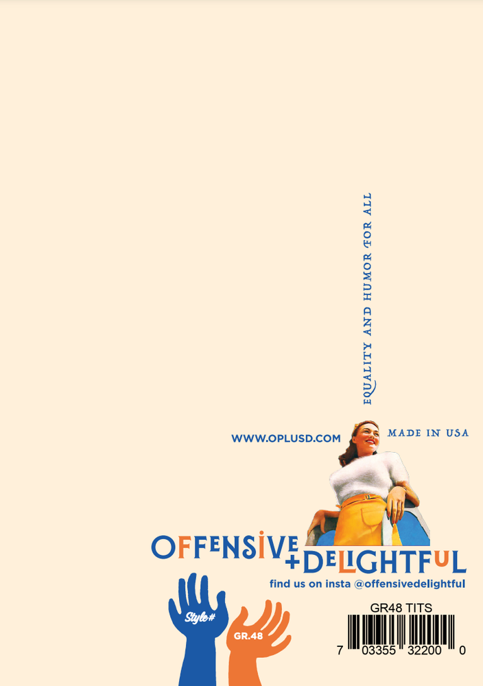 
                  
                    Sister, You're The Tits
                  
                