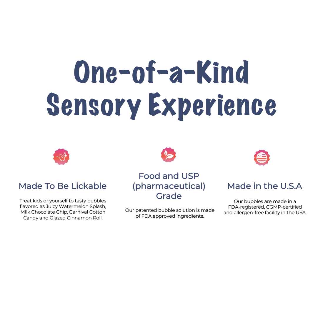 
                  
                    Edible Bubbles by BubbleLick™
                  
                