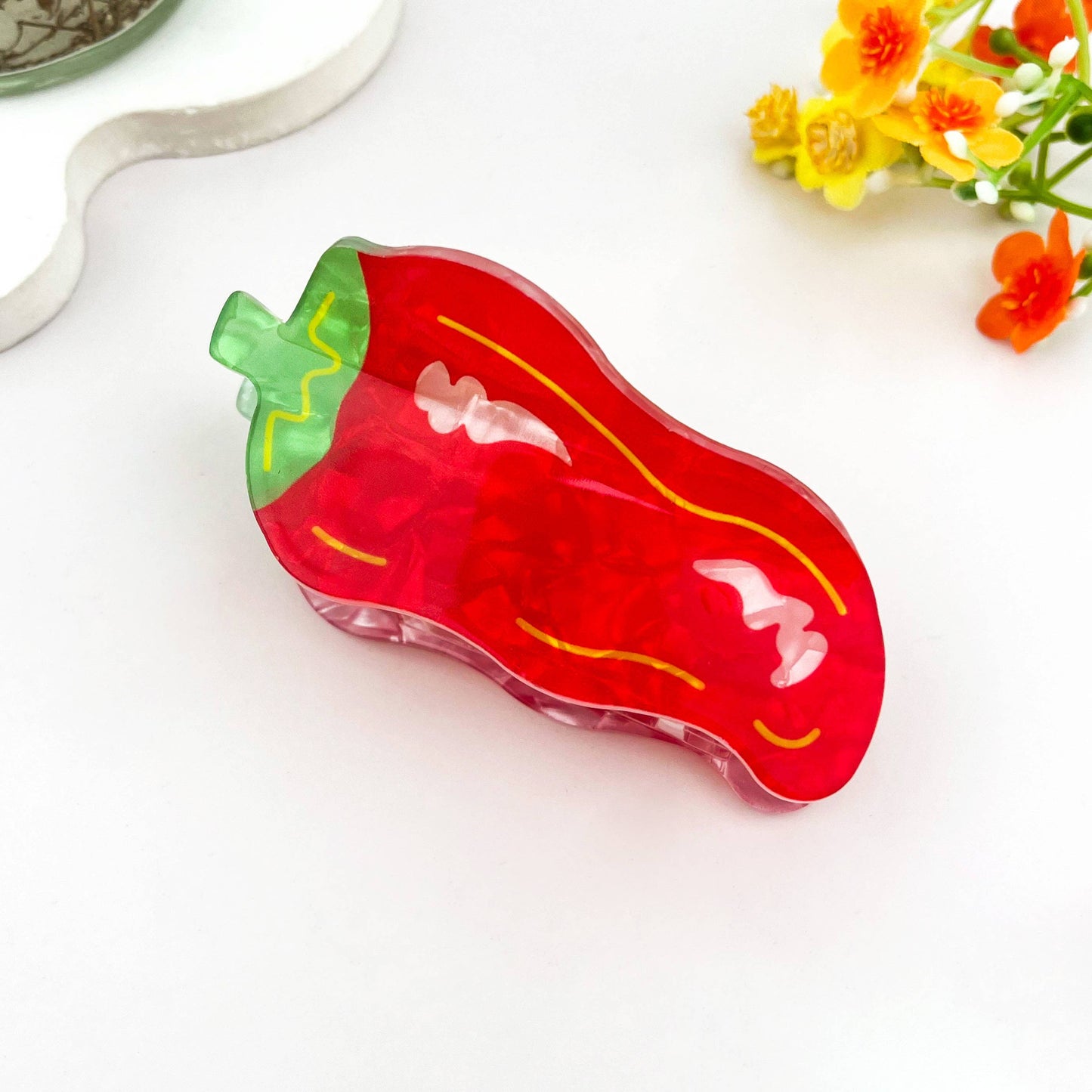 
                  
                    Chili Pepper Hair Claw
                  
                