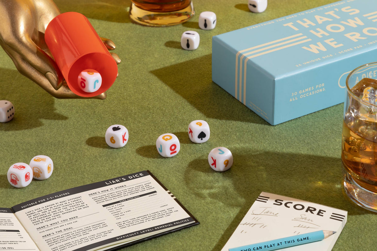 
                  
                    That's How We Roll Dice Game Set by Brass Monkey
                  
                