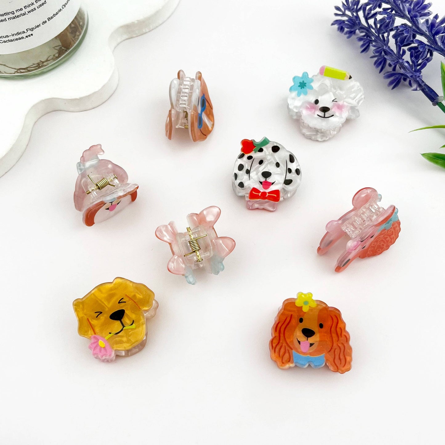 
                  
                    Mini Claw Clips - Playful Pups
                  
                