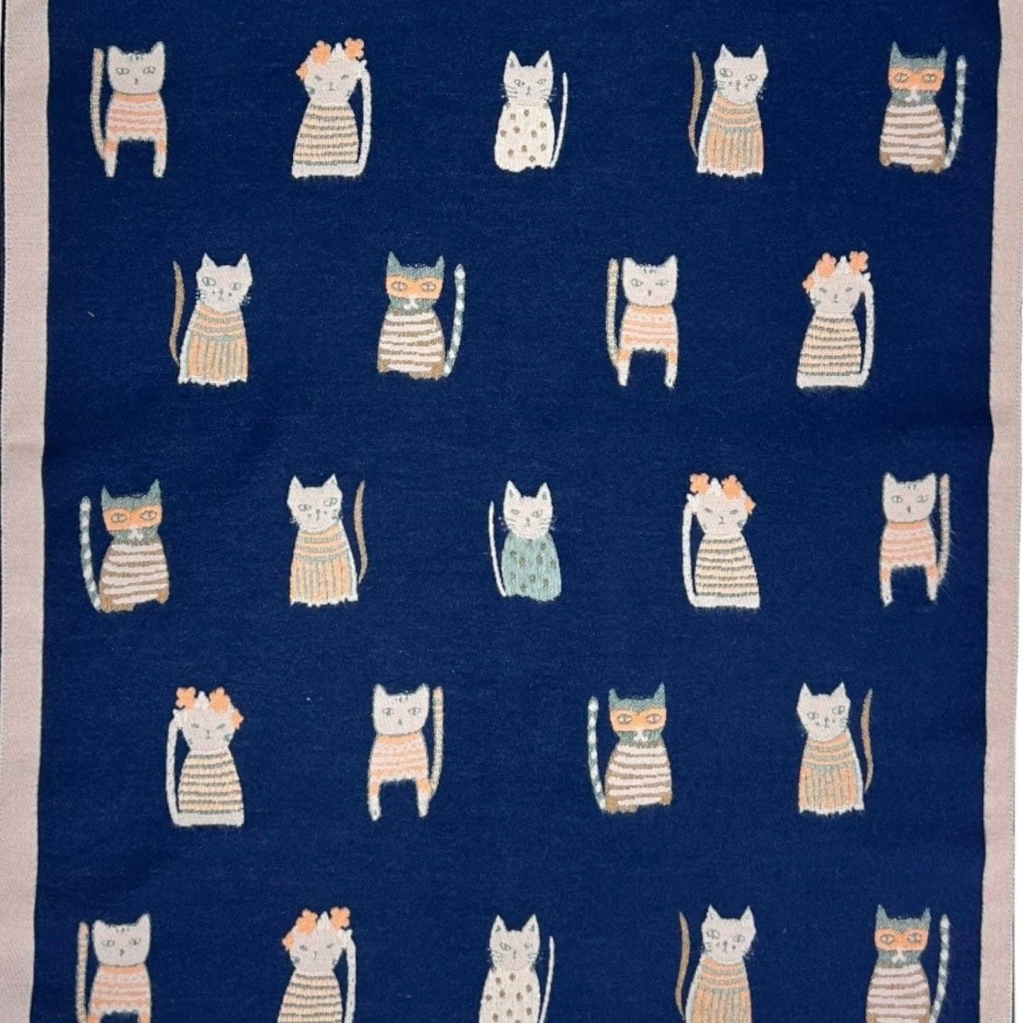 
                  
                    Cat Print Cashmere Blend Scarf
                  
                