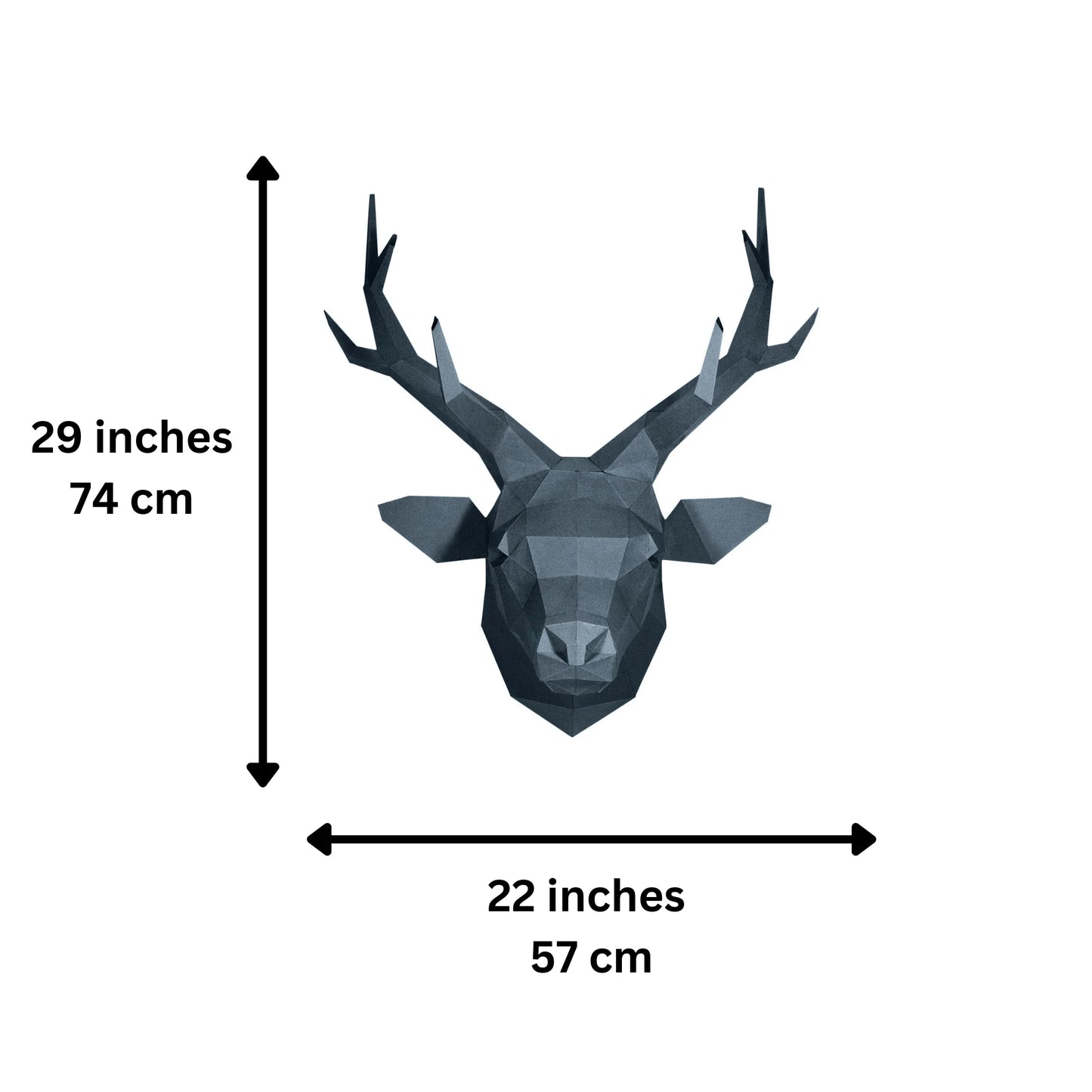 
                  
                    Deer Head 3D Kirigami Model
                  
                