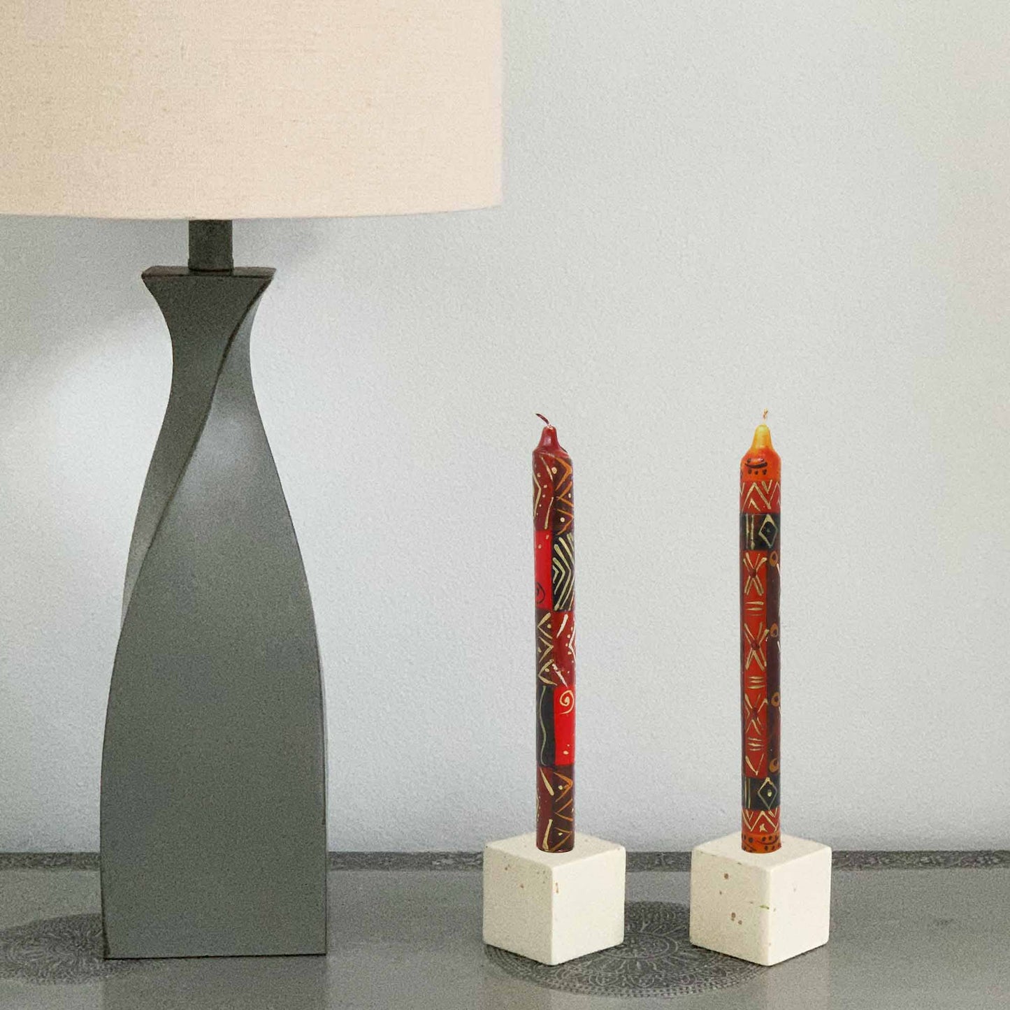
                  
                    Hand Painted Candlestick Pairs
                  
                