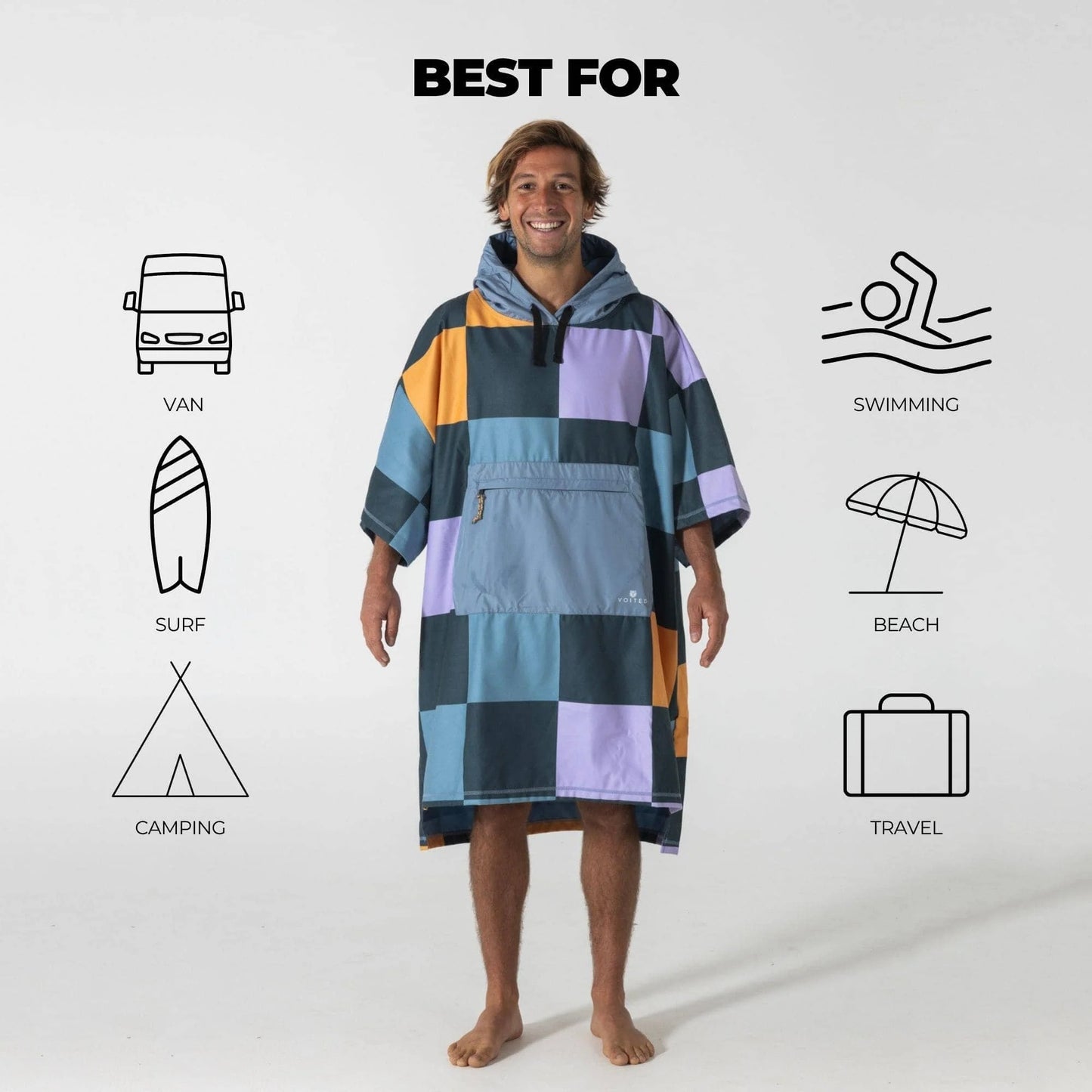
                  
                    Micro Fleece Poncho
                  
                