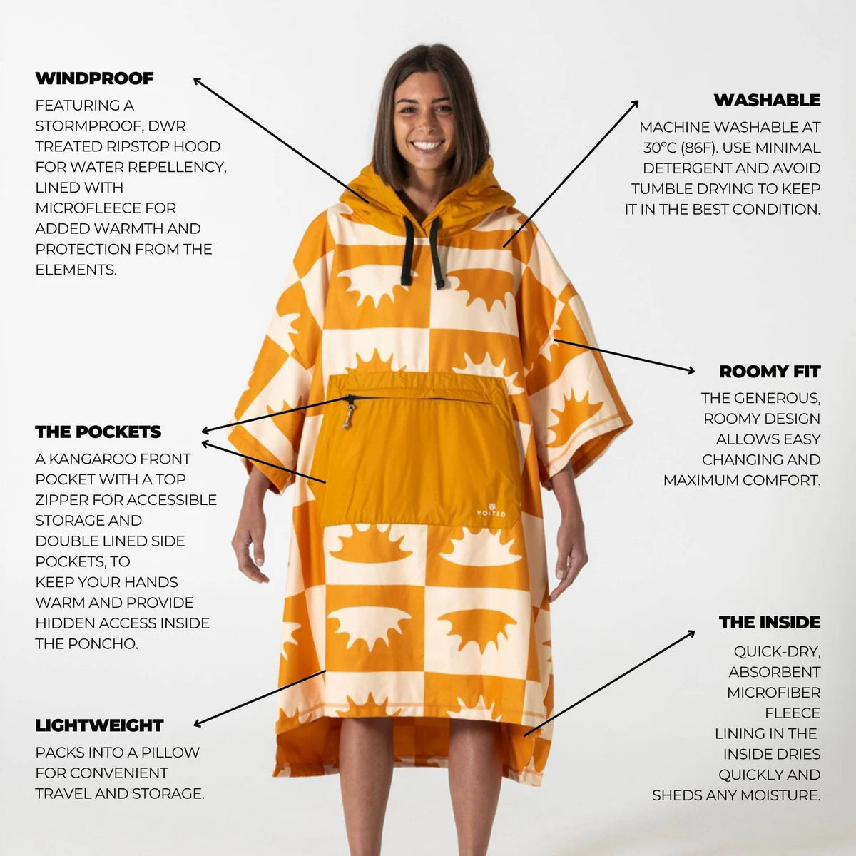 
                  
                    Micro Fleece Poncho
                  
                