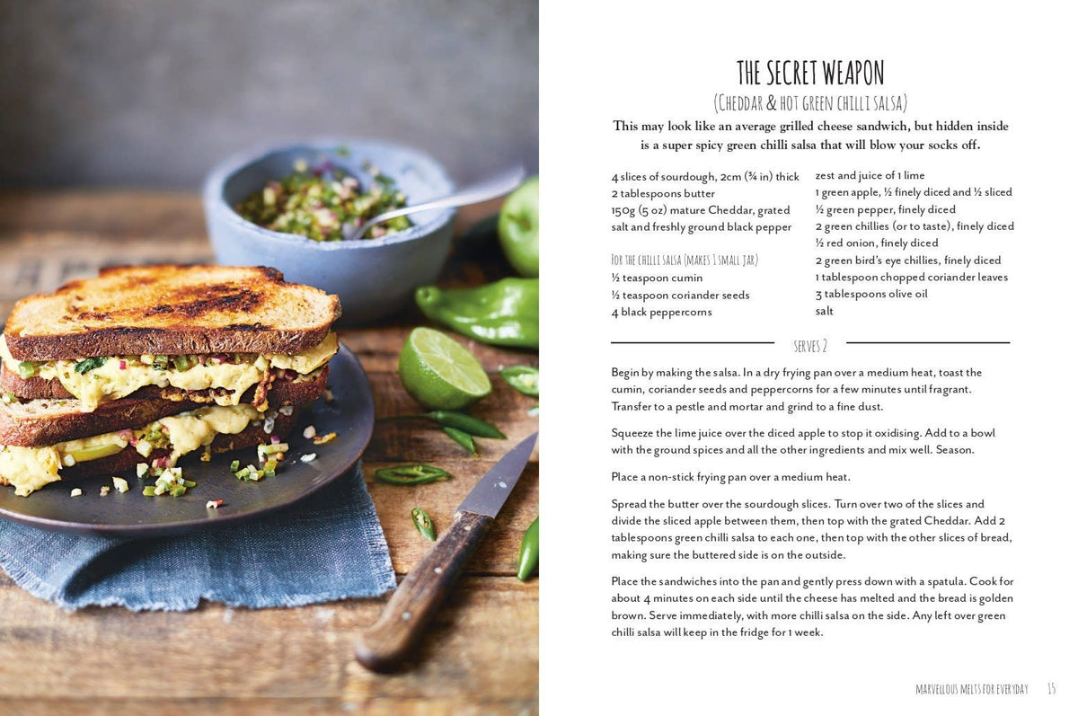 
                  
                    The Grilled Cheese Cookbook
                  
                